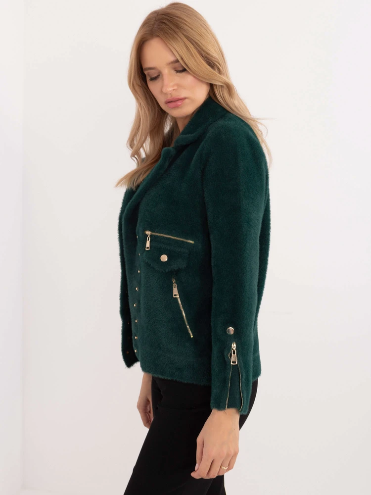 Striukė moterims-MBM-KR-250.77-ciemny žalia