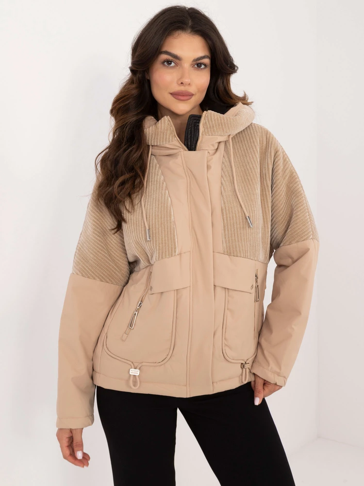 Striukė moterims-MBM-KR-AJ218.42-camelowy