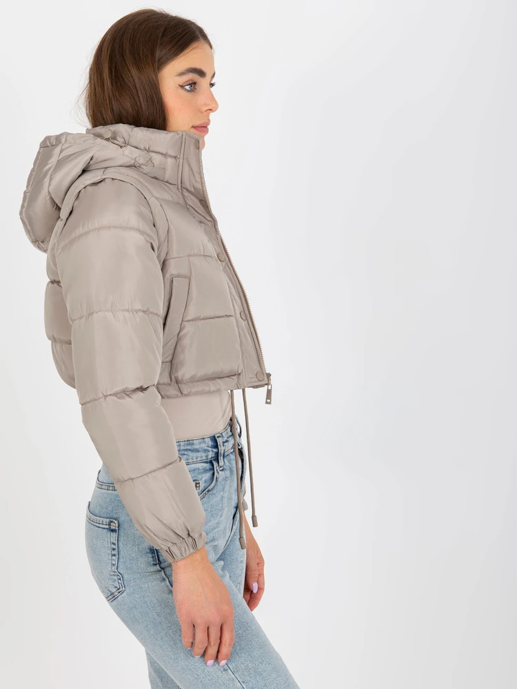 Striukė moterims-NM-KR-D2-3869.13P-ciemny bezowy