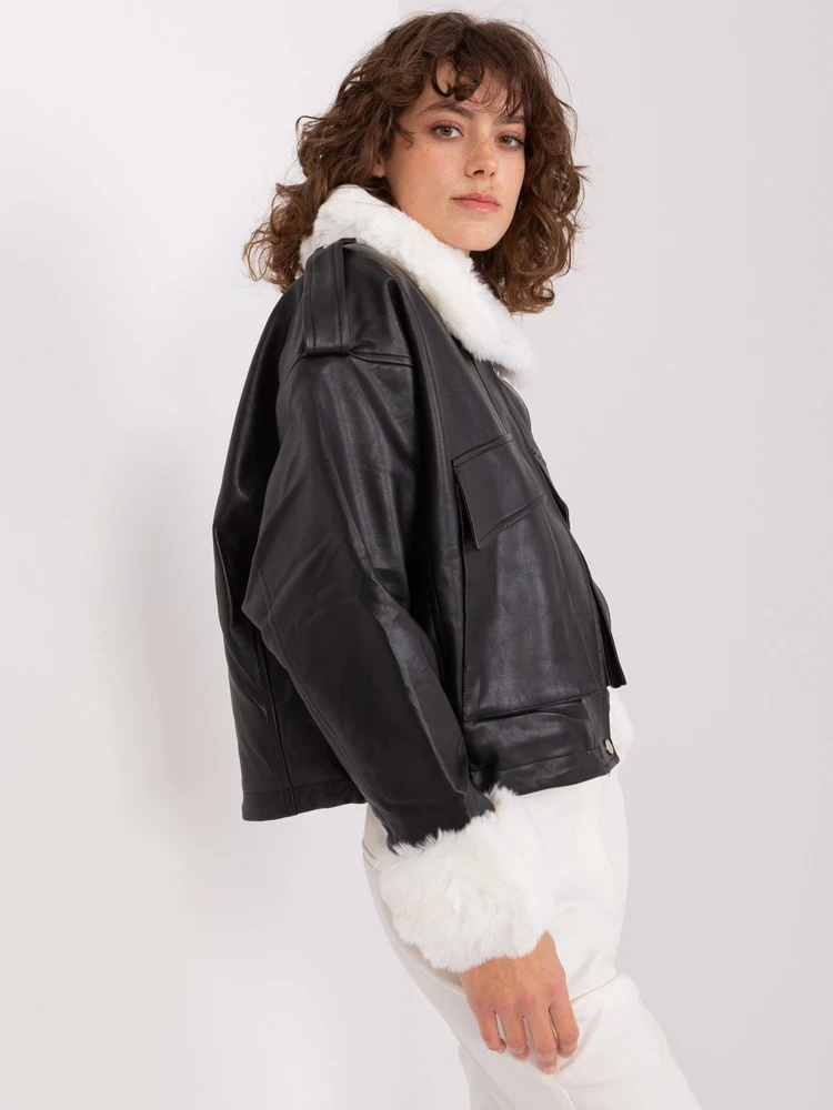 Striukė moterims-NM-KR-DA-0831.99P-juoda/balta