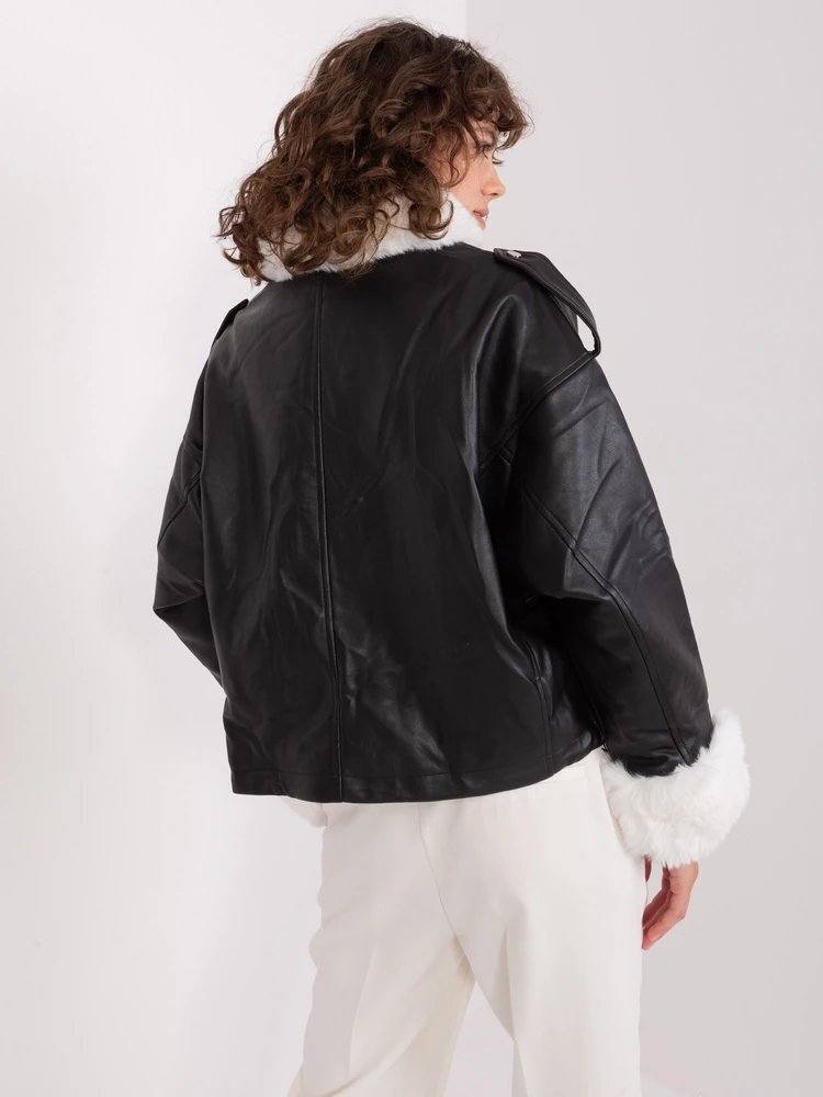 Striukė moterims-NM-KR-DA-0831.99P-juoda- balta