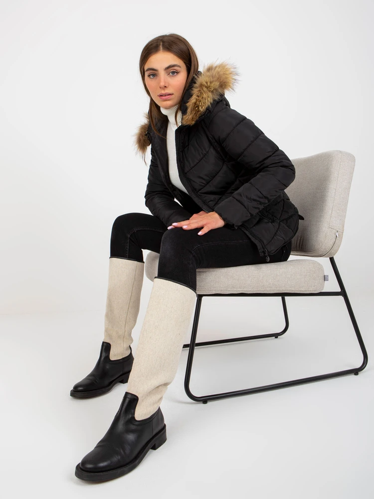 Striukė moterims-NM-KR-P22-6627.13P- juoda