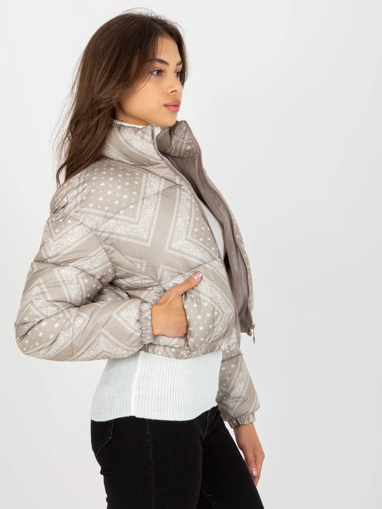 Striukė moterims-NM-KR-P22-6631.98P-ciemny bezowy