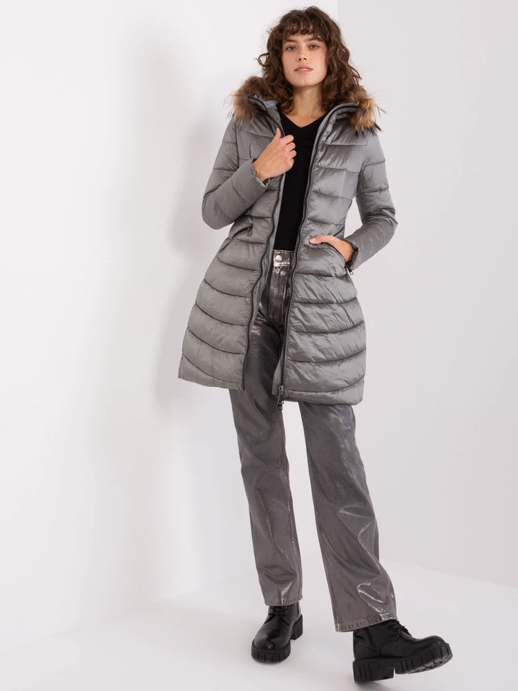 Striukė moterims-NM-KR-TR8125.99P-ciemny pilka