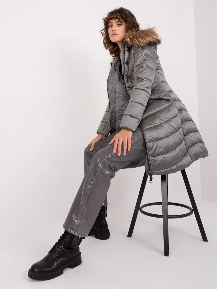 Striukė moterims-NM-KR-TR8125.99P-ciemny pilka