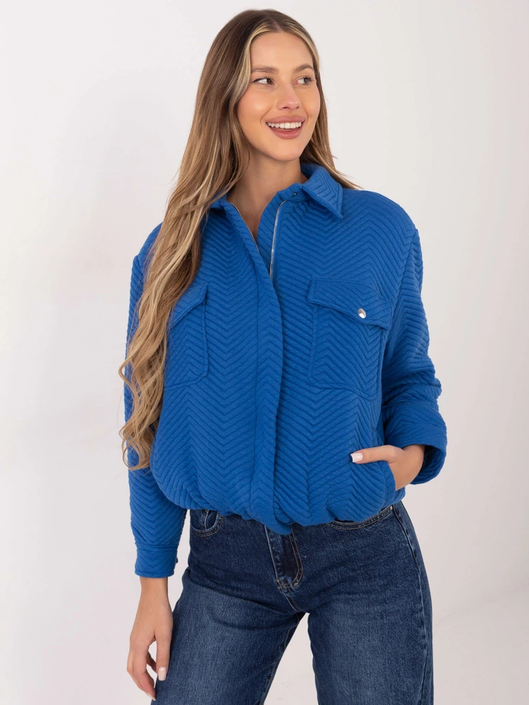Striukė moterims-RV-KR-007.95P-ciemny mėlyna
