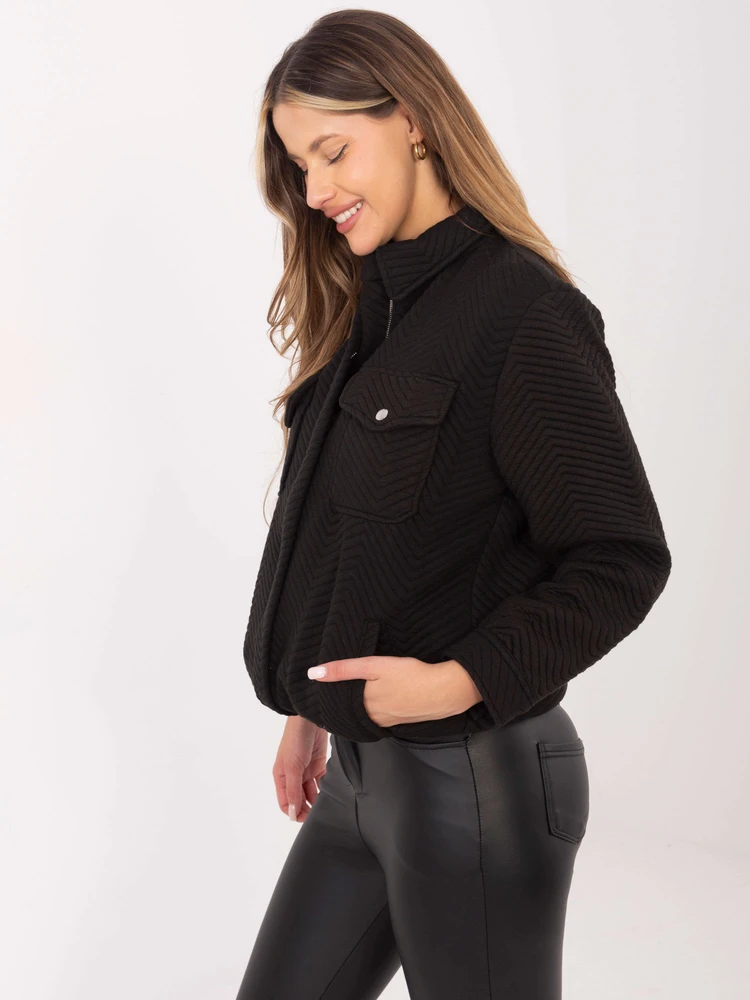 Striukė moterims-RV-KR-007.95P- juoda