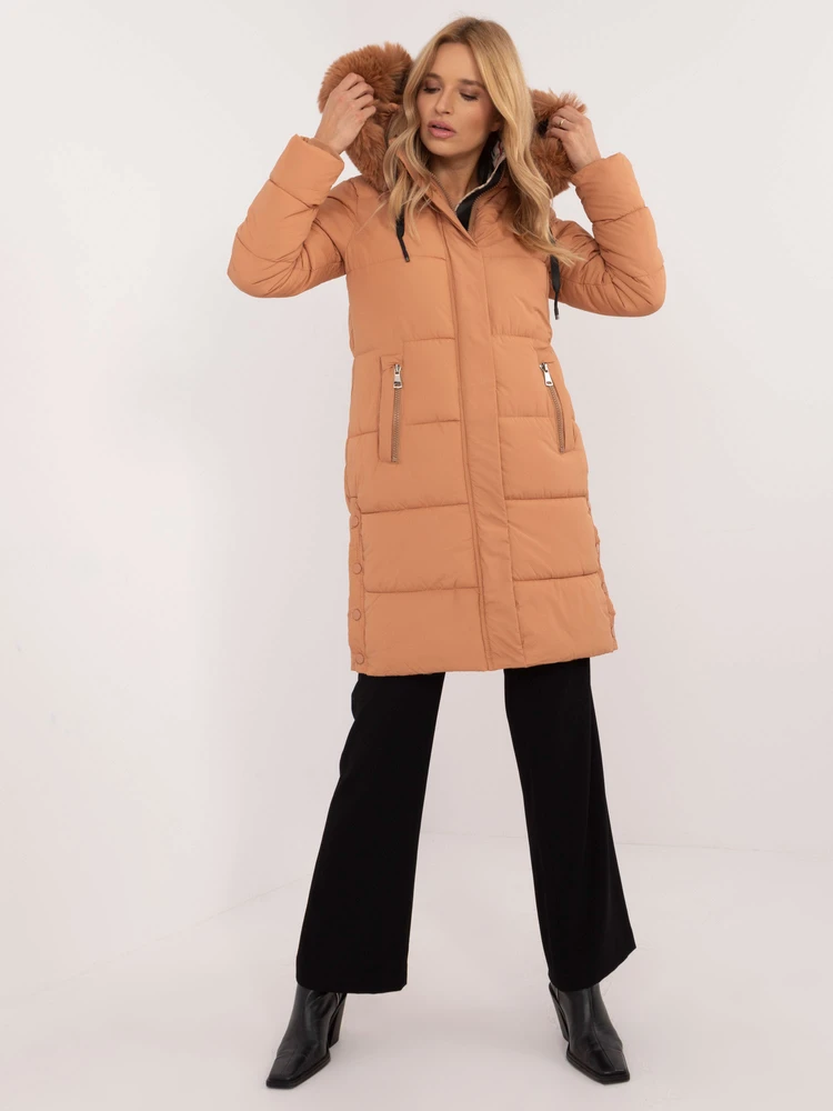 Striukė moterims-SK-KR-HH-2406.21P-camelowy