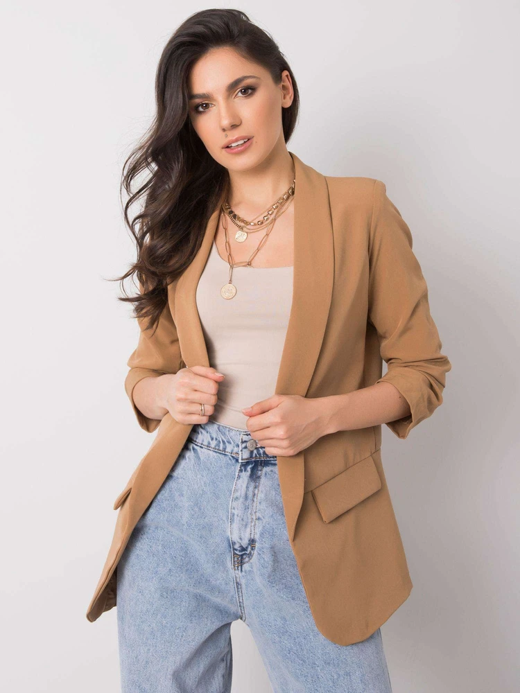 Striukė moterims-TW-ZT-BI-22520.14-camelowy