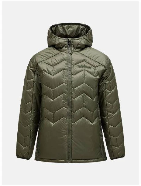 Striukė su gobtuvu Elevate Liner M žalia Peak Performance