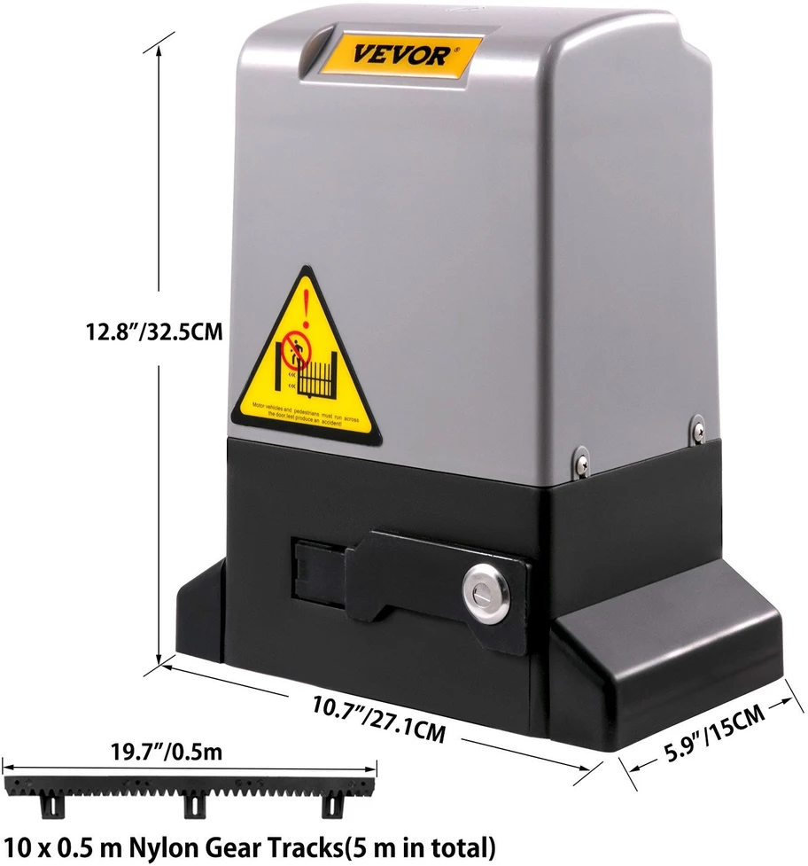 VEVOR Automatinis stumdomų vartų variklis 1800 kg