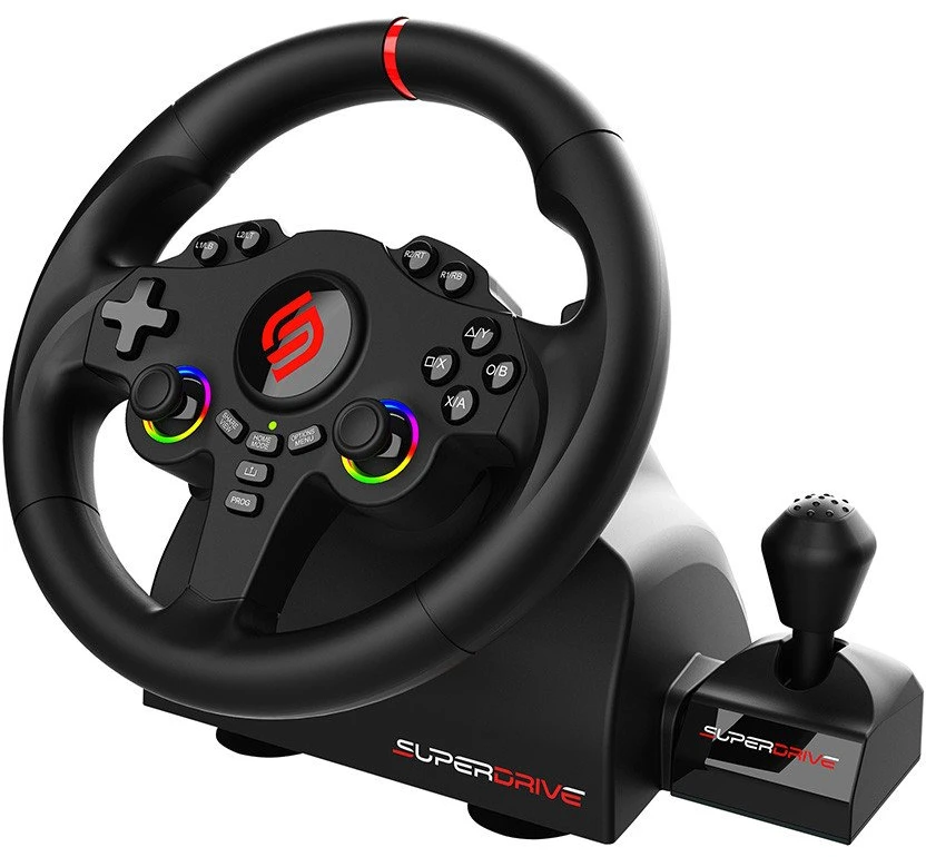 Subsonic Superdrive 220 RS-X žaidimų vairas