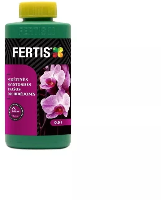 Sudėtinės skystosios trąšos Orchidėjoms FERTIS, 0,5 l
