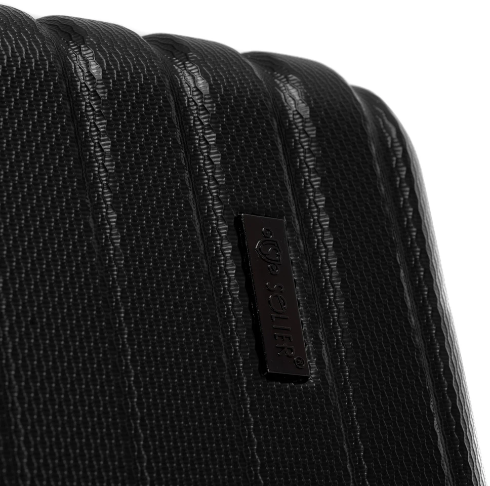 Kelioninis Solier Luggage Lagaminas STL902 Juodas M