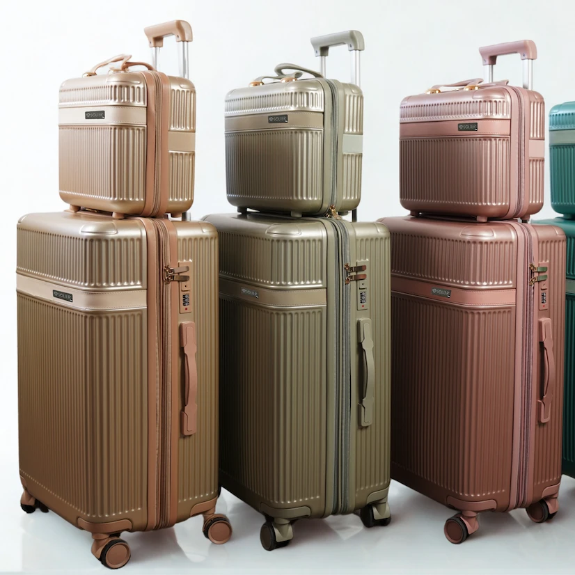 Kelioninis Solier Luggage SUITCASE M 24 STL945 ABS DARK Pilkas
