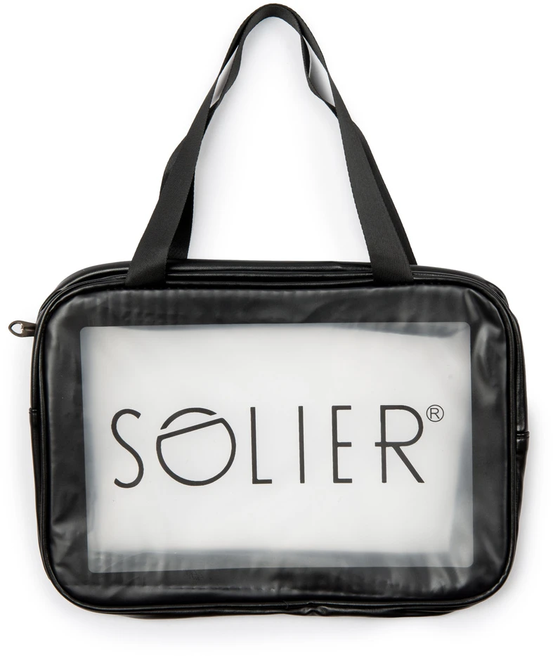 Solier Luggage Suitcase organiser set 6 items Solier SA55 pilkas