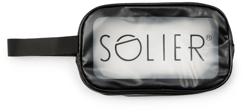 Solier Luggage Suitcase organiser set 6 items Solier SA55 pilkas
