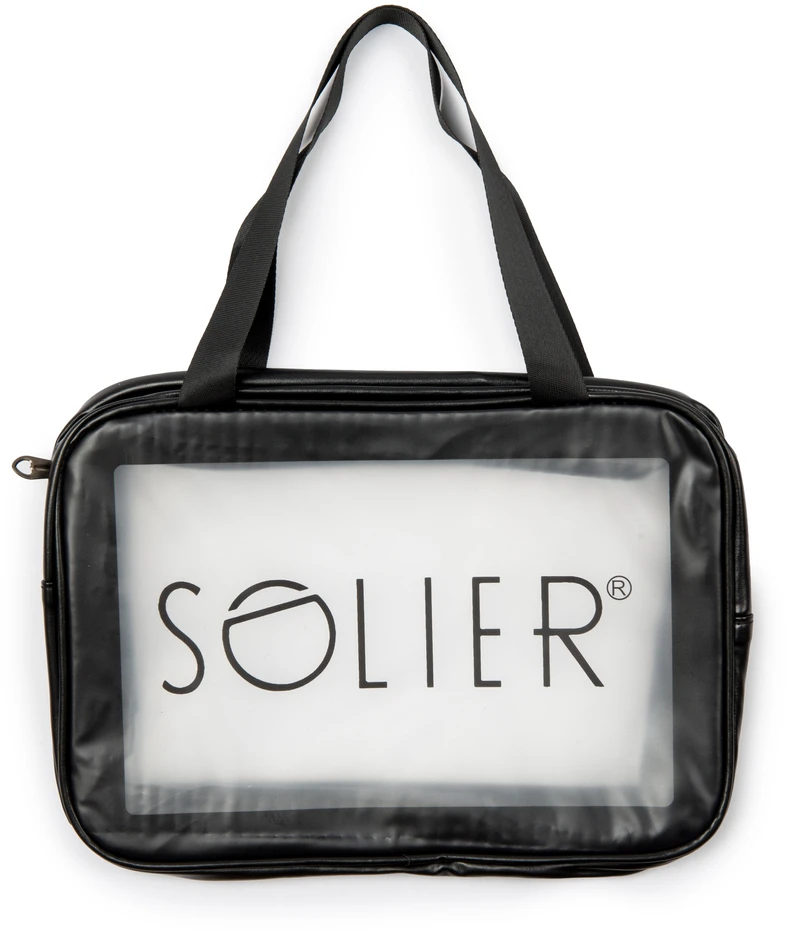 Solier Luggage Suitcase organiser set 6 items Solier SA55 pilkas
