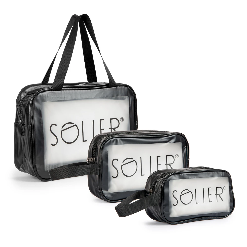 Solier Luggage Skaidri kelioninė kosmetinė Solier M