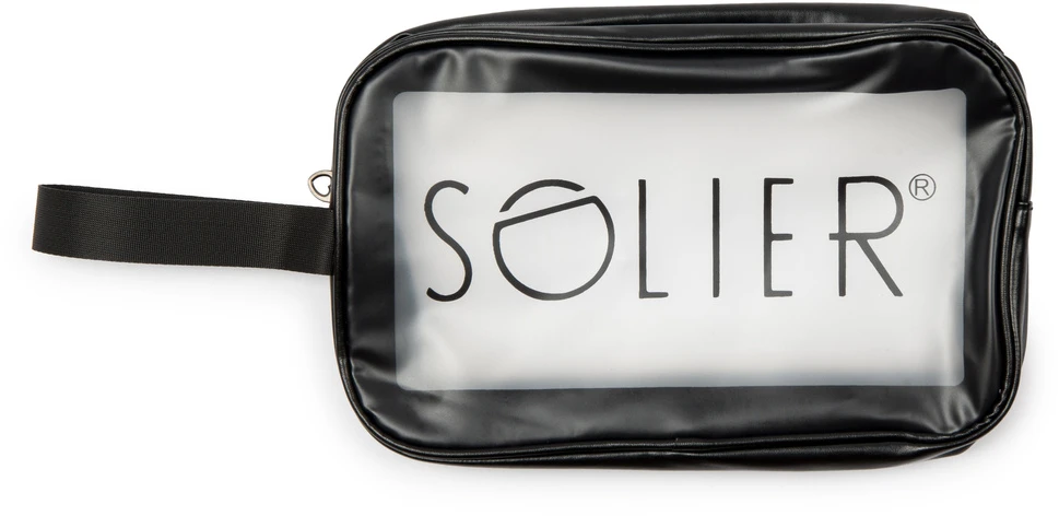 Solier Luggage Suitcase organiser set 6 items Solier SA55 pilkas