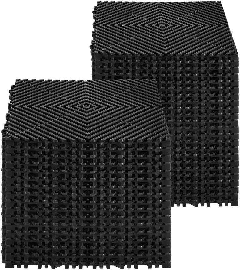 VEVOR drenažo grindų plytelės 30 x 30 cm