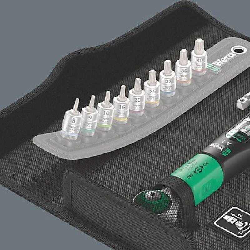 Dinamometrinis raktas Wera Safe-Torque A 1 Set 1; 1/4''; 2-12 Nm; 10 vnt.