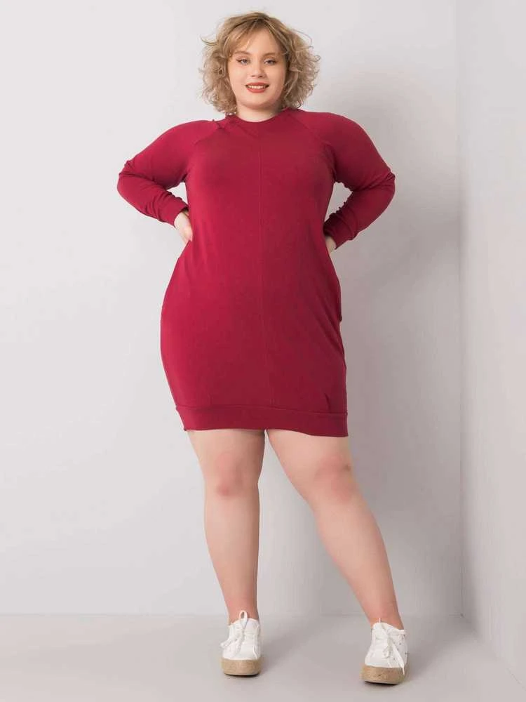 Suknelė bordo