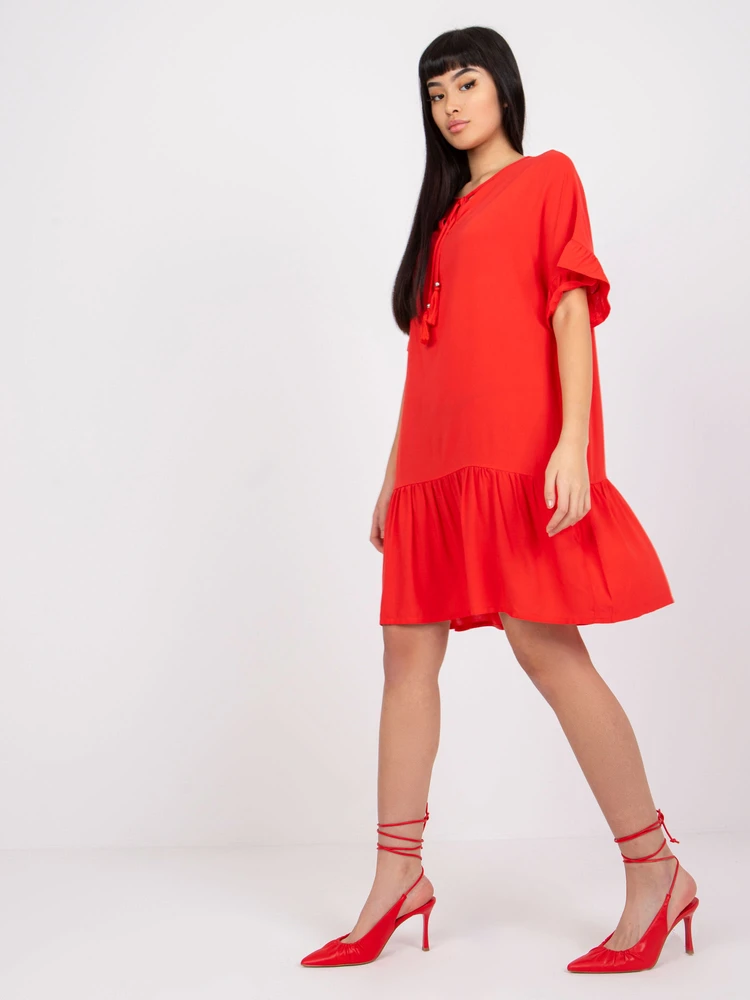 Suknelė - D73761M30306A - raudona