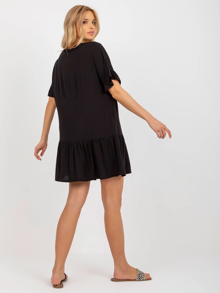 Suknelė - D73761M30306B - juoda