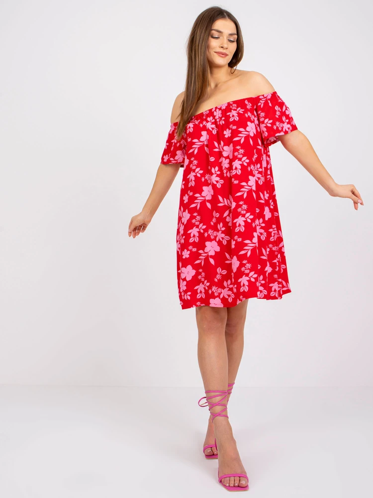 Suknelė - D73771M30145H - raudona
