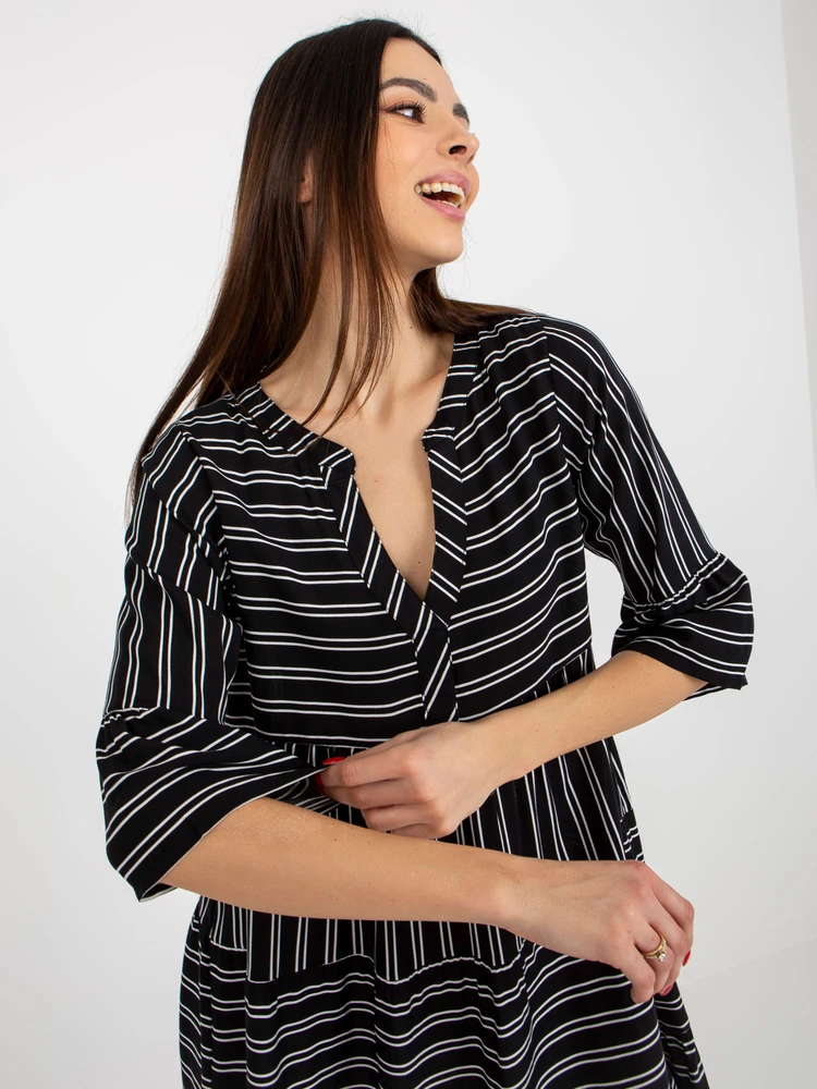 Suknelė - D73771M30214H - juoda