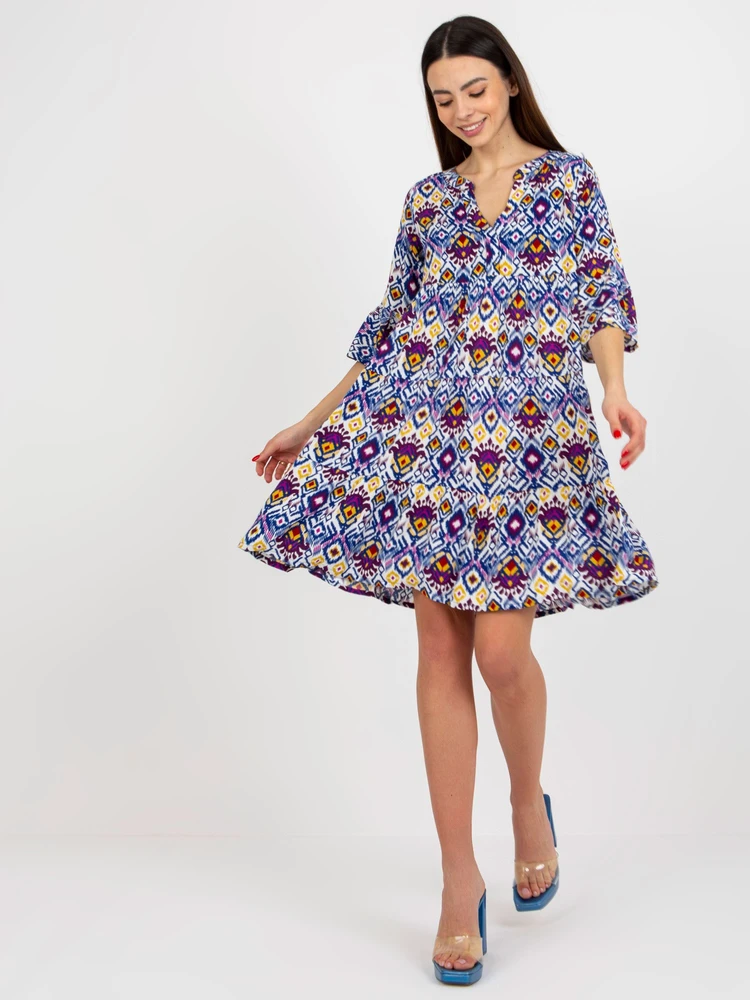 Suknelė - D73771M30214H - violetinė