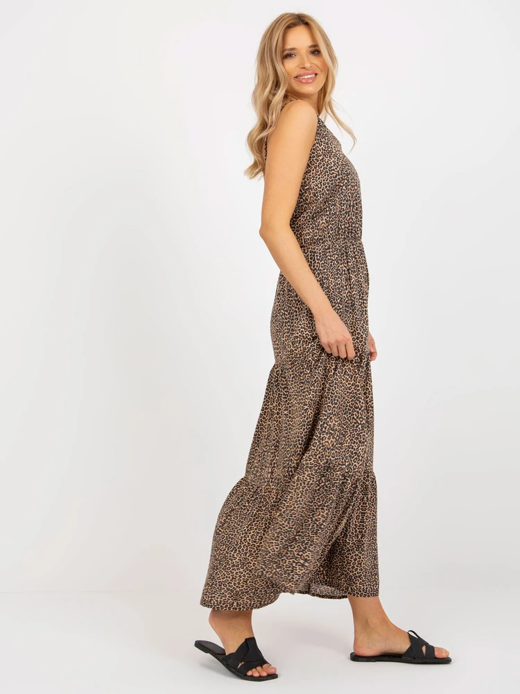 Suknelė - D73771R30313B - ruda