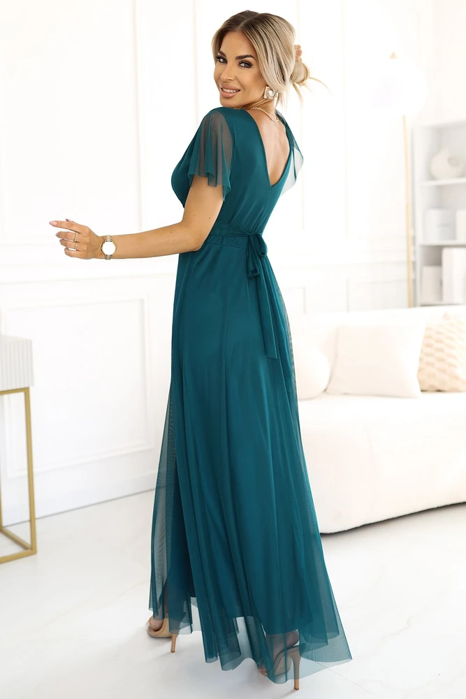 Suknelė ilga moterims elegantiška