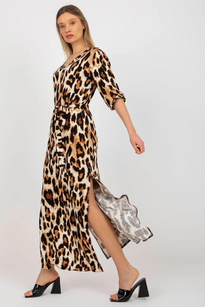Suknelė leopardo rašto spalvos
