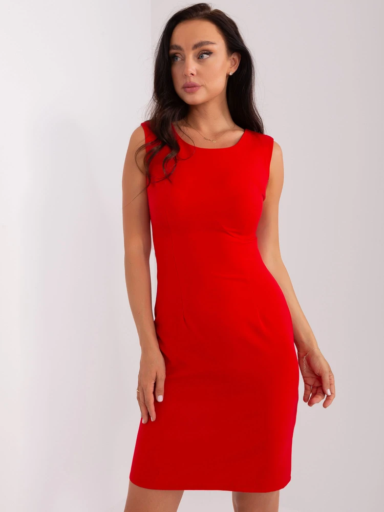 Suknelė-LK-SK-509284-1,80-raudona