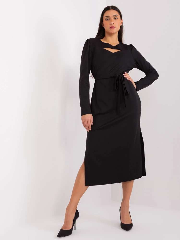 Suknelė-LK-SK-509447.75P-juoda