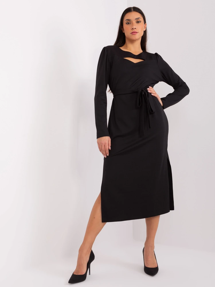 Suknelė-LK-SK-509447.75P-juoda