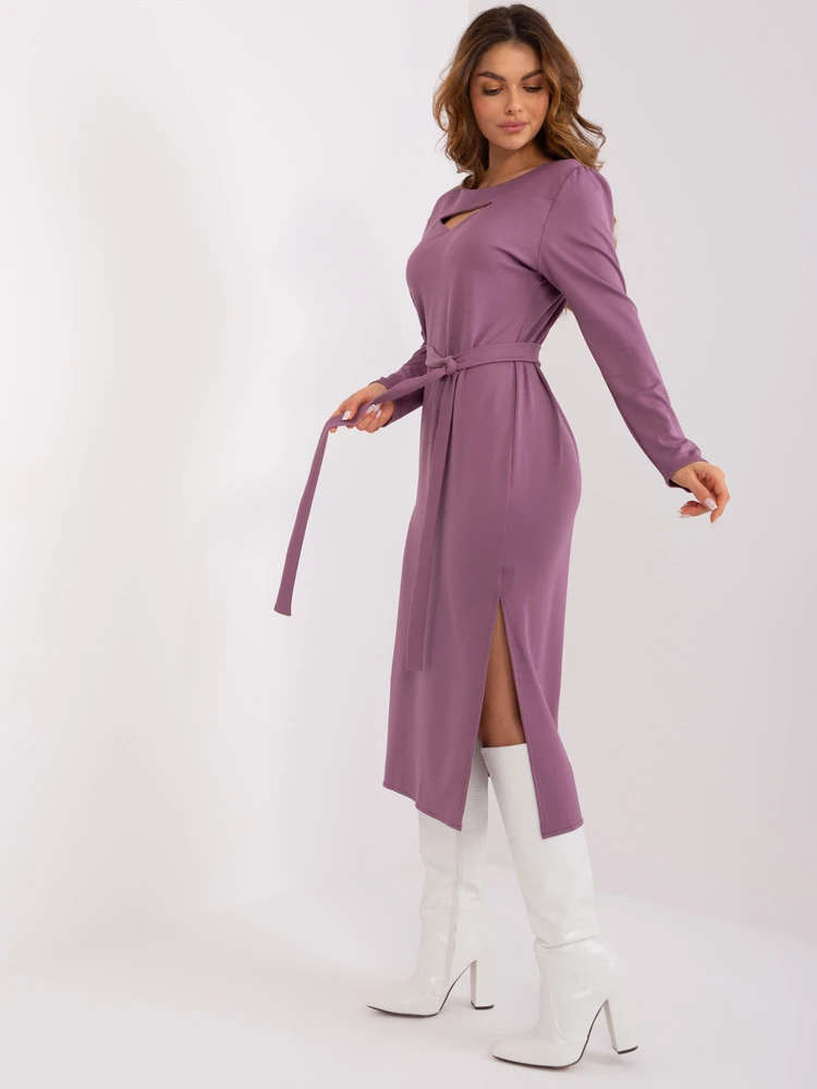 Suknelė-LK-SK-509447.75P-violetinė