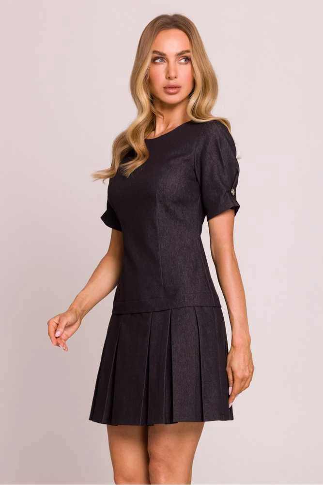Suknelė moterims, elegantiška, ilgarankovė, šifono