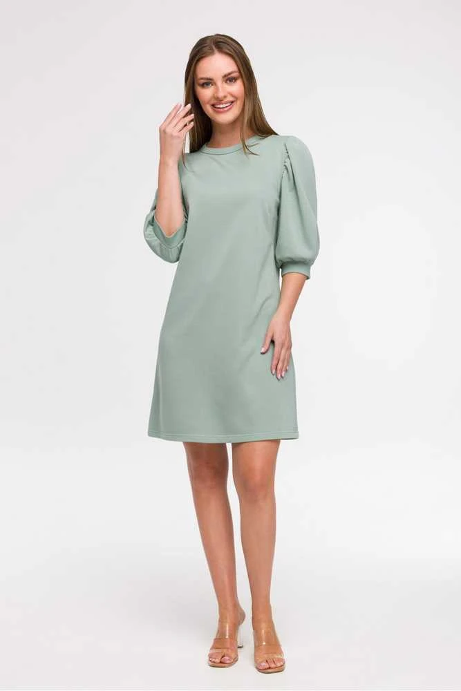 Suknelė moterims, elegantiška, ilgarankovė, šifoninė
