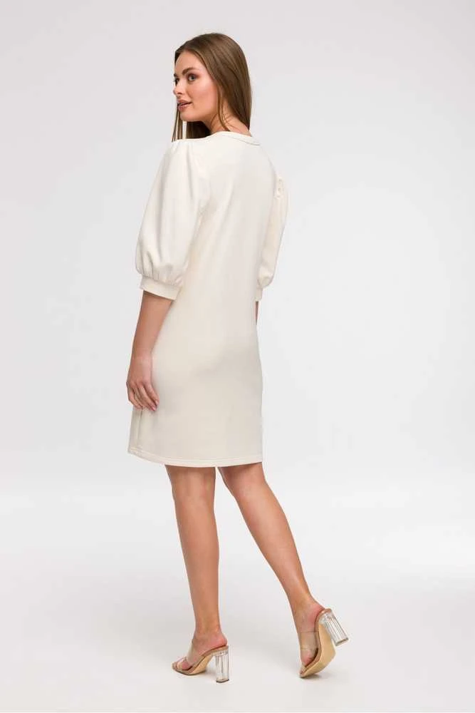Suknelė moterims, ilgarankovė, elegantiška, kasdieninė