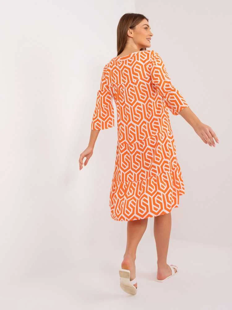 Suknelė oranžinė