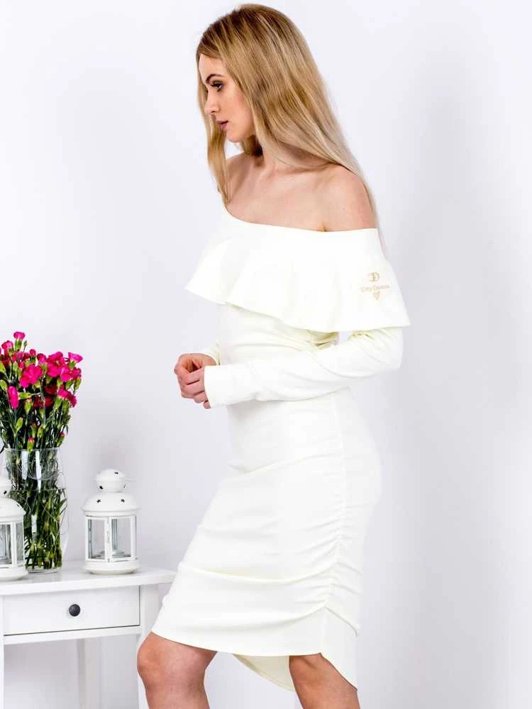 Suknelė ryškiai geltona