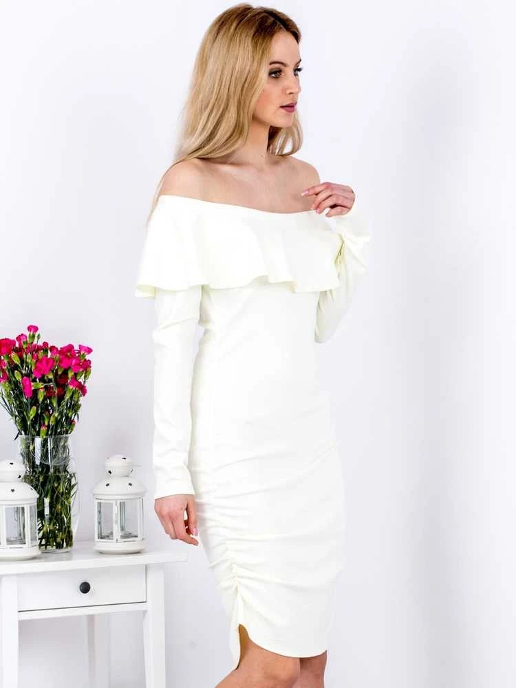 Suknelė ryškiai geltona