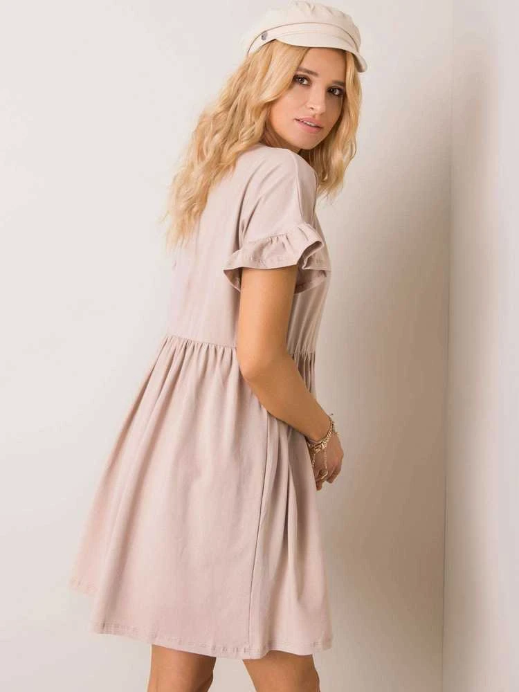 Suknelė smėlio spalvos