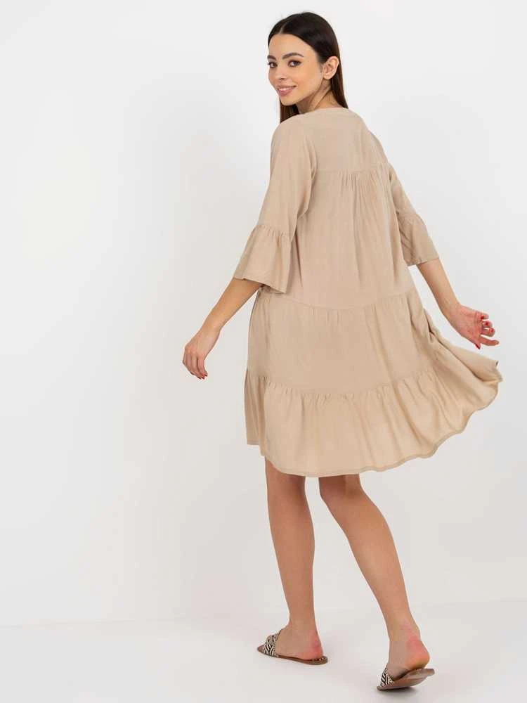 Suknelė smėlio spalvos