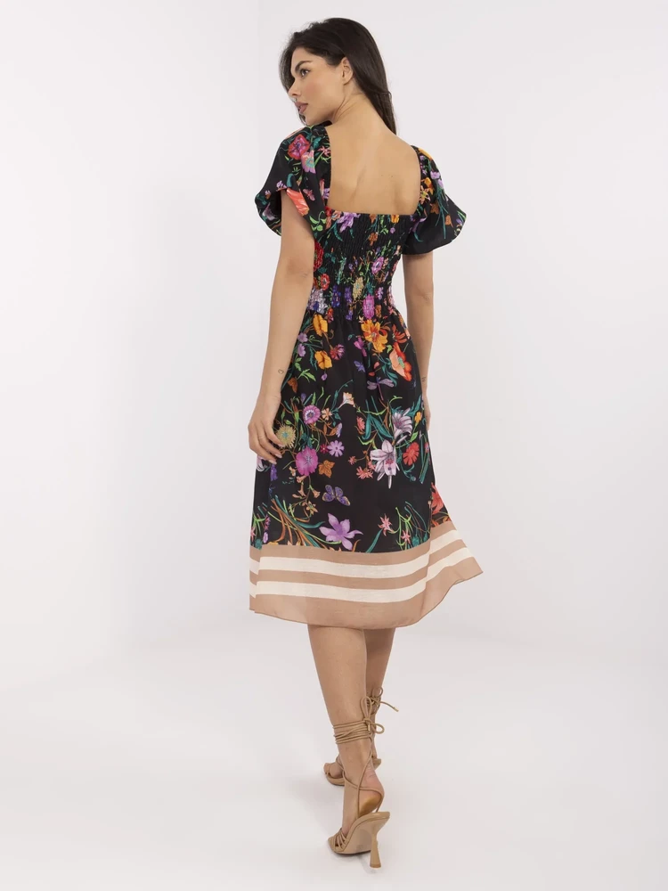 Suknelė juoda elegantiška moterims vakarui
