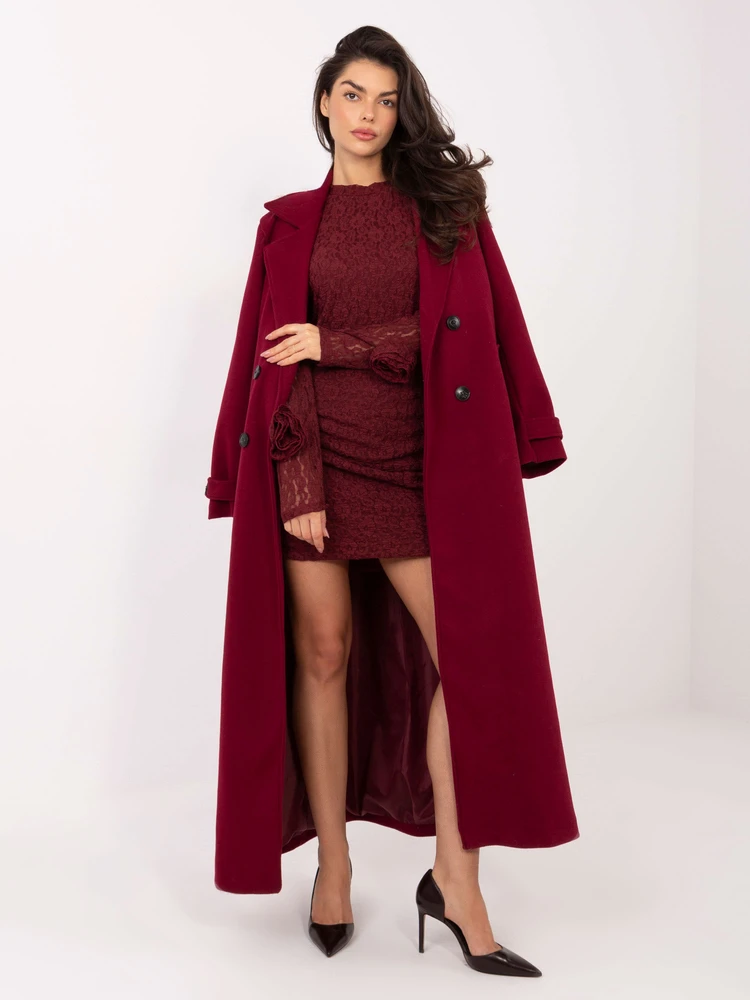 Suknelė bordo IT SK 9913 – stiliui ir elegancijai kiekvienai progai.