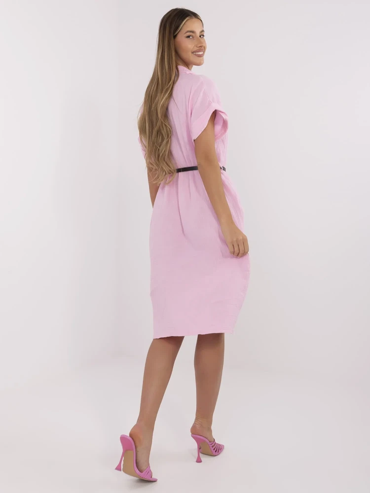 Suknelė Sukienka-MI-SK-A2494.99-jasny rožinė
